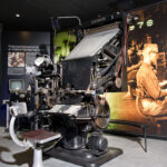 The display highlights the legacy of Italy's print media industry, raising questions about the future of its historic newspaper Gedi in the face of government ownership and foreign investment concerns.