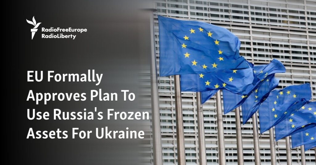 The European Union has formally approved its plan to redirect frozen Russian assets to support Ukraine, a move that underscores the bloc's unified stance despite internal political tensions.