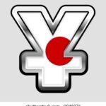 Japan’s yen symbol, featuring a stylized design with the national flag motif, signals a historic rate hike that could reshape global financial dynamics for European investors.