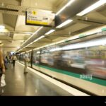 Daily life in the Paris metro, a setting now shadowed by recent violent attacks.