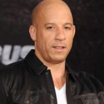 Vin Diesel, known for his role in the Fast & Furious franchise, is pictured at a promotional event.