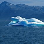 The icy landscape of Greenland, a focal point in Trump's tariff threat against EU nations.