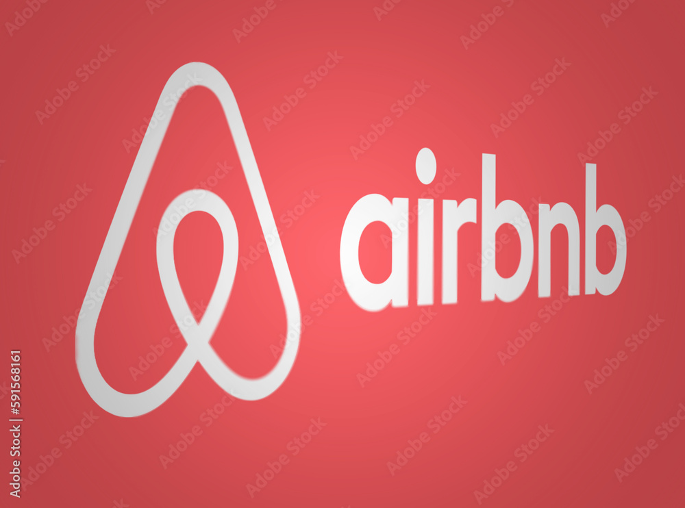 The Airbnb logo symbolizes the platform at the heart of new EU rules limiting short-term rental listings to protect housing markets.